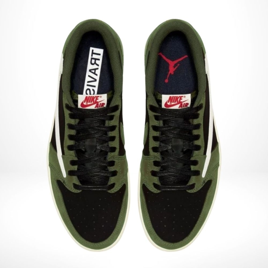 Top view of Air Jordan 1