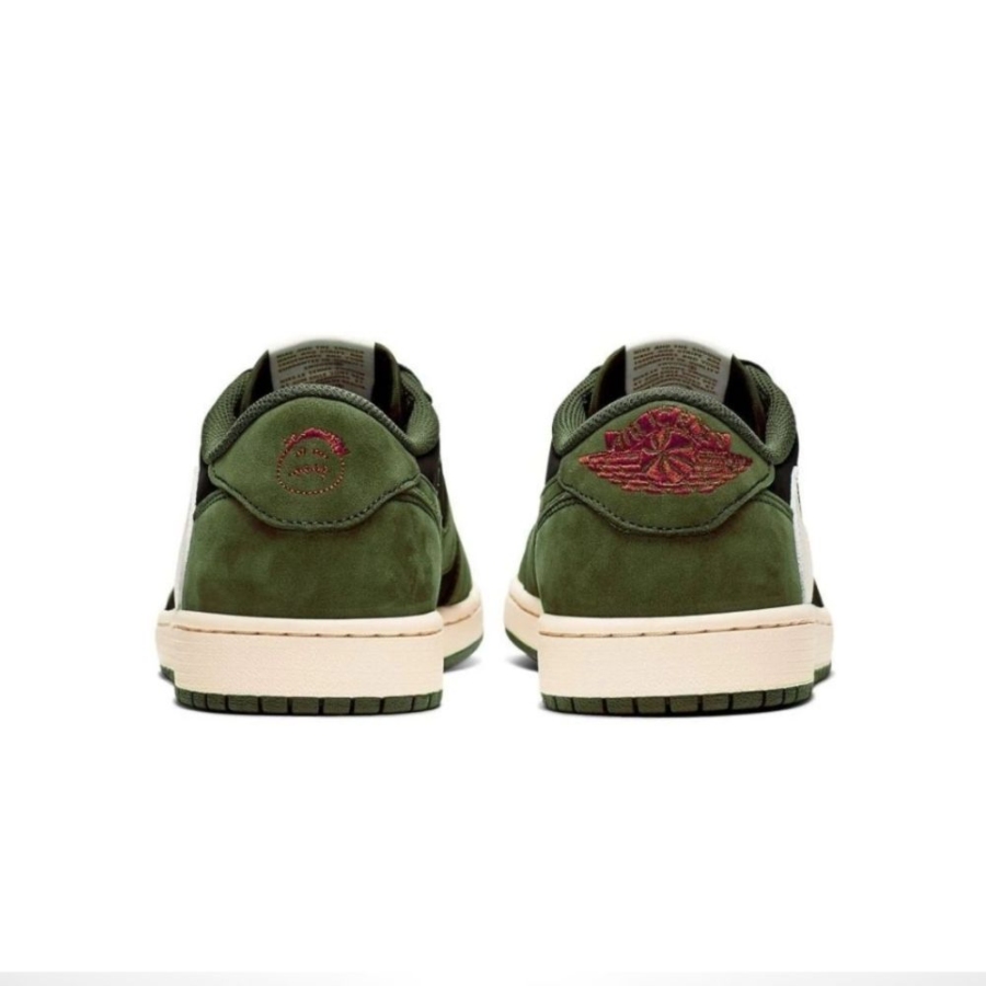 Rear view of Air Jordan 1