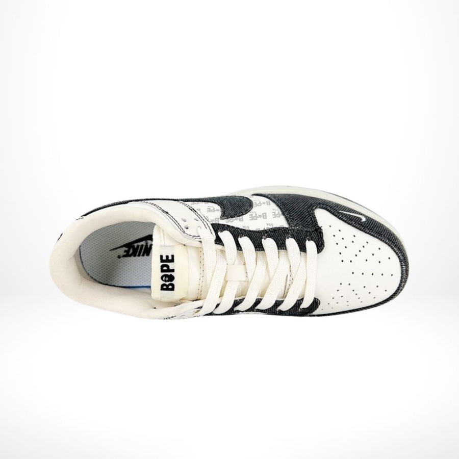 Top-down view of the Nike SB Dunk Low