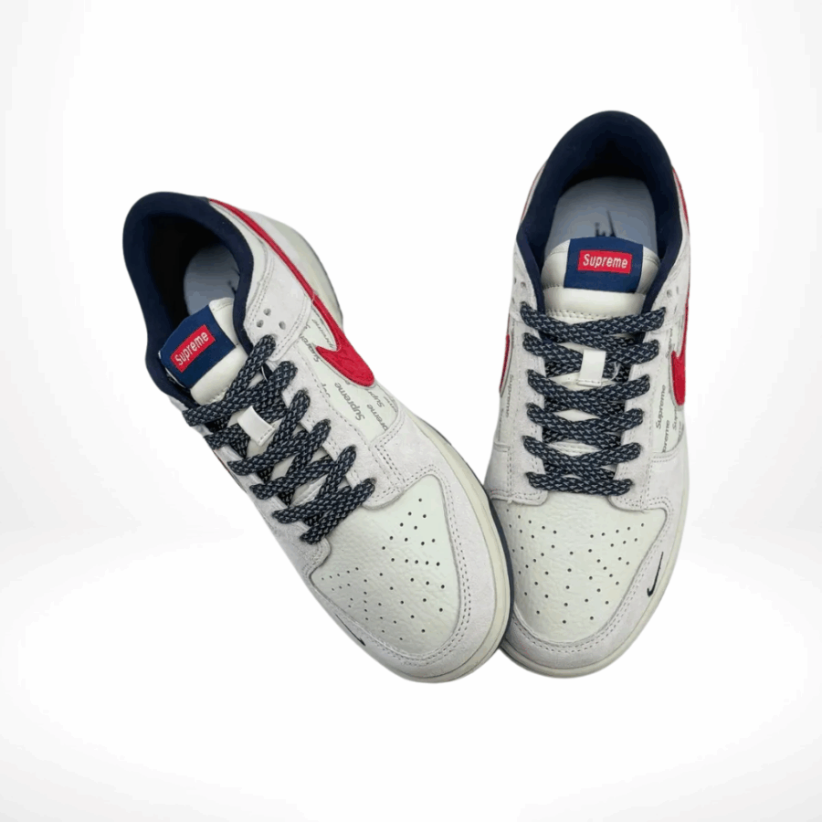 Top-down view of the Nike SB Dunk Low