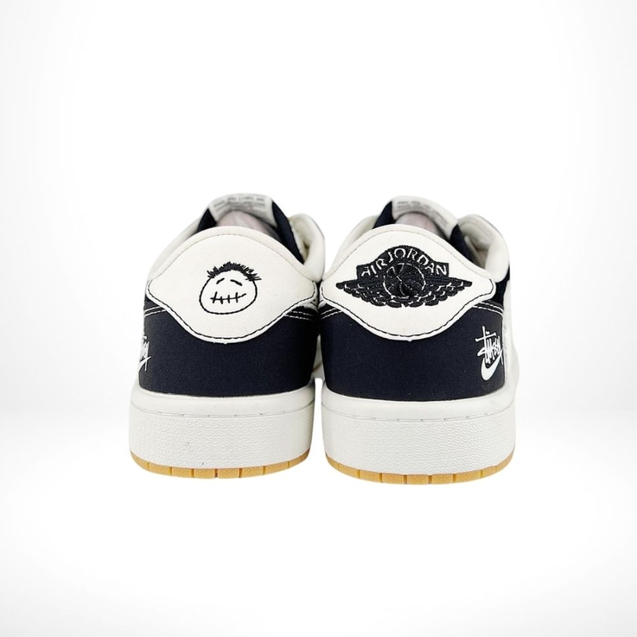 Rear view of the Air Jordan 1 Low
