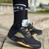 On-foot of the Air Jordan 5