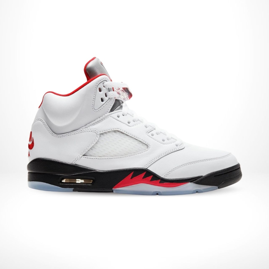 Side view of the Air Jordan 5