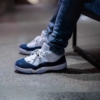 On-foot of the Air Jordan 11