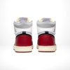 Rear view of the Air Jordan 1