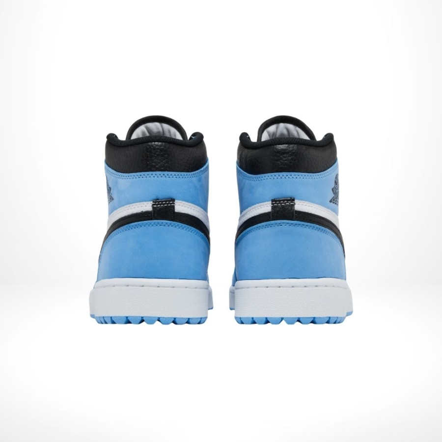 Rear view of the Air Jordan 1