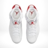 Top-down view of the Air Jordan 6