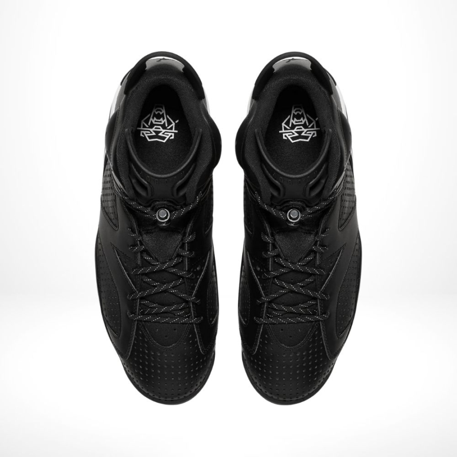 Top-down view of the Air Jordan 6