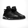 Angled front view of a full pair of Air Jordan 6
