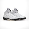 Angled front view of a full pair of Air Jordan 5