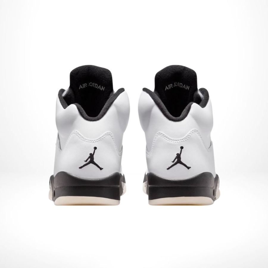 Rear view of the Air Jordan 5