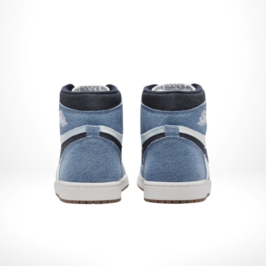 Rear view of the Air Jordan 1