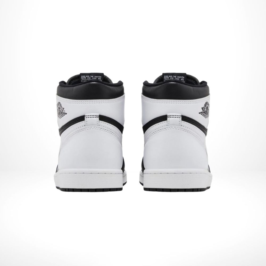 Rear view of the Air Jordan 1