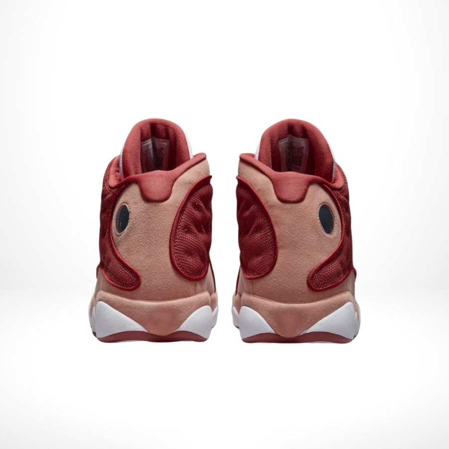 Rear view of the Air Jordan 13