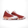 Angled front view of a full pair of Air Jordan 13