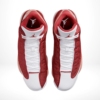 Top-down view of the Air Jordan 13
