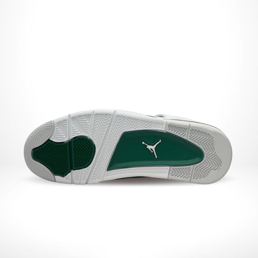 Bottom view of the Air Jordan 4