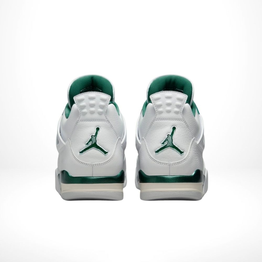 Rear view of the Air Jordan 4