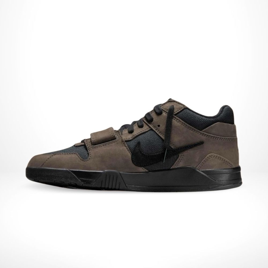 Medial side view of the Air Jordan