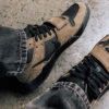 On-foot of the Air Jordan