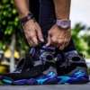 On-foot of the Air Jordan 8