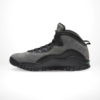 Medial side view of the Air Jordan 10
