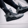 On-foot of the Air Jordan 10