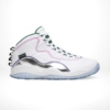 Side view of the Air Jordan 10