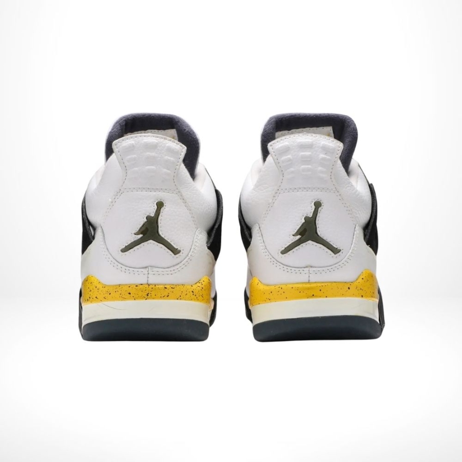 Rear view of the Air Jordan 4