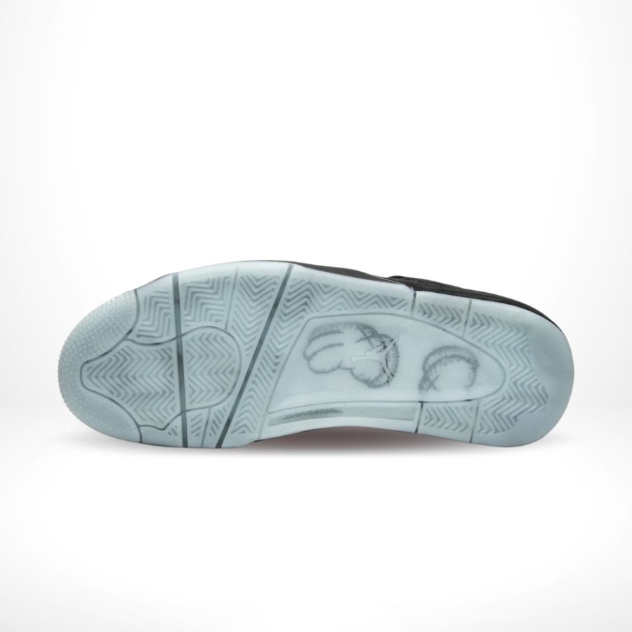 Bottom view of the Air Jordan 4