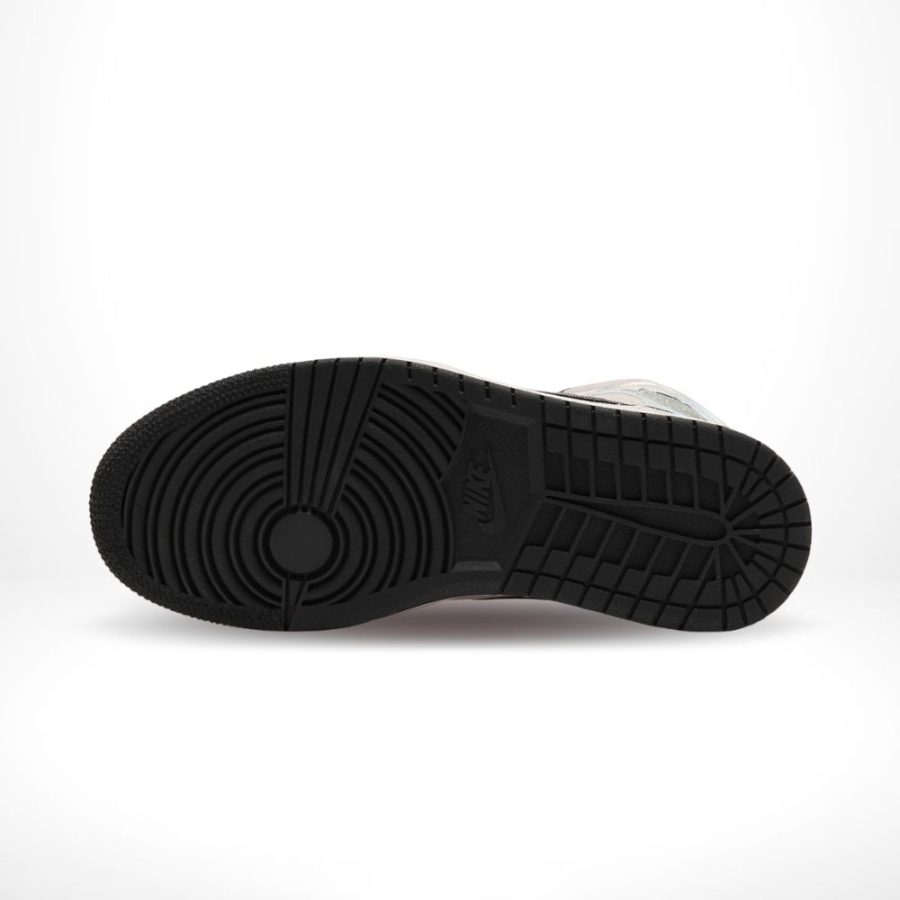 Bottom view of the Air Jordan 1