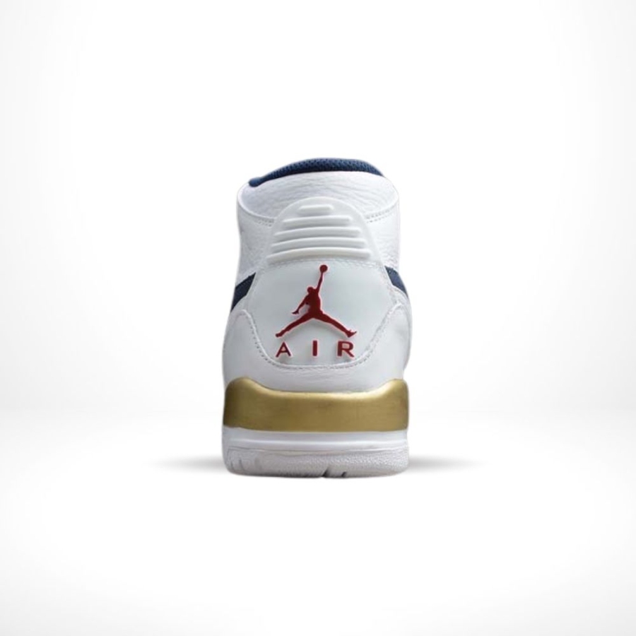 Rear view of the Air Jordan Legacy 312