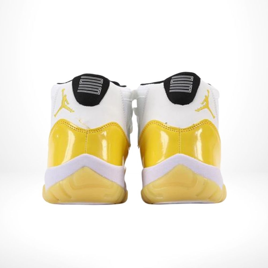 Rear view of the Air Jordan 11