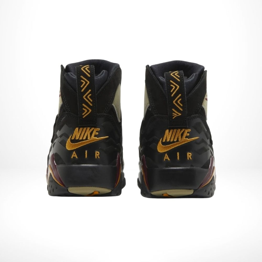 Rear view of the Air Jordan 7