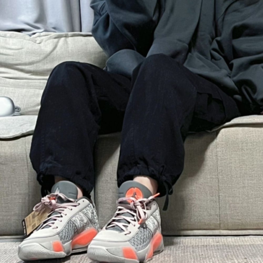 On-foot of the Air Jordan 38