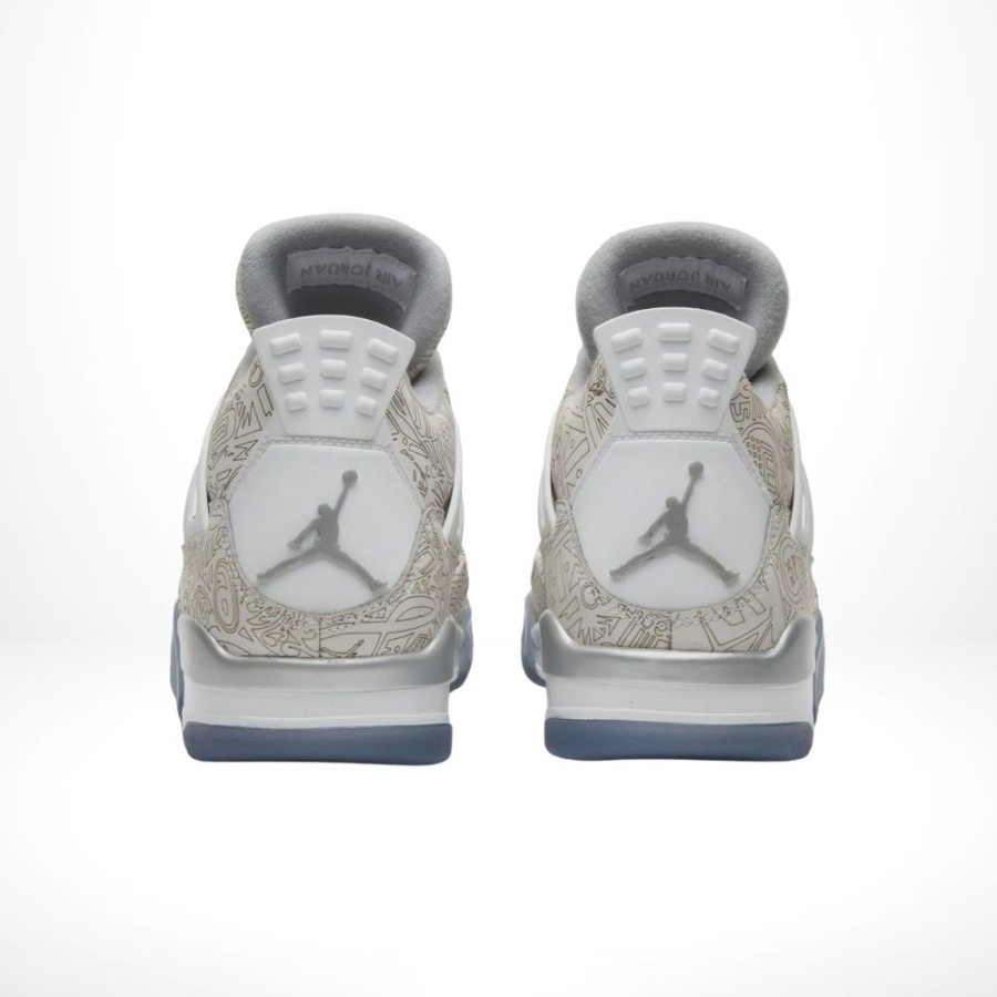Rear view of the Air Jordan 4