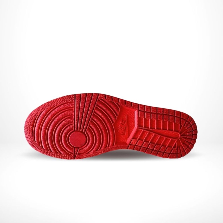 Bottom view of the Air Jordan 1