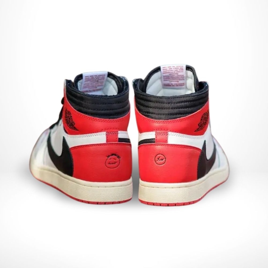 Rear view of the Air Jordan 1