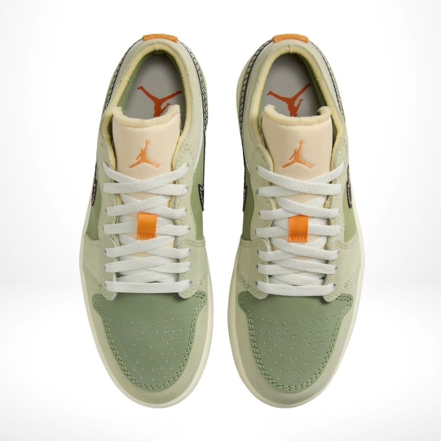 Top-down view of the Air Jordan 1