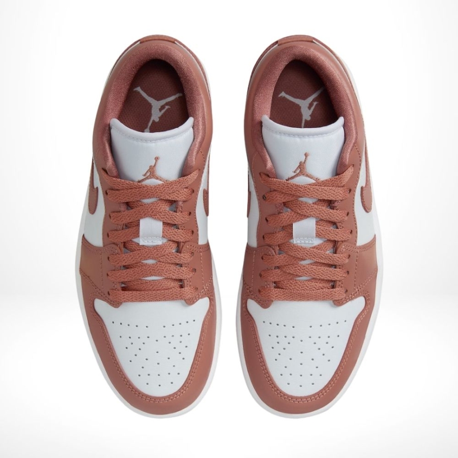 Top-down view of the Air Jordan 1