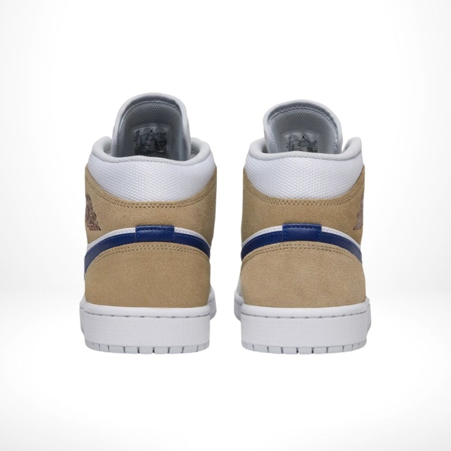 Rear view of the Air Jordan 1