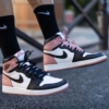 On-foot of the Air Jordan 1