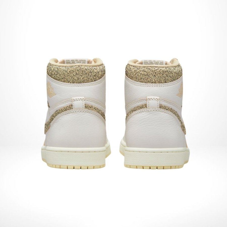 Rear view of the Air Jordan 1