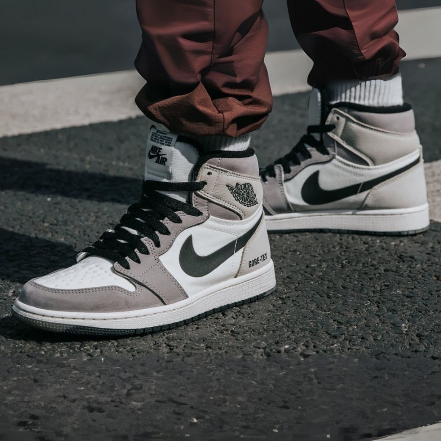 On-foot of the Air Jordan 1
