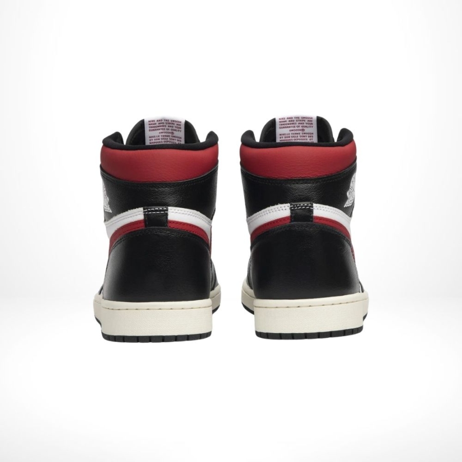 Rear view of the Air Jordan 1