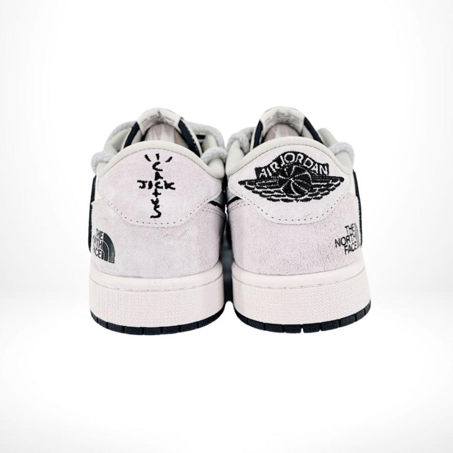 Rear view of the Air Jordan 1