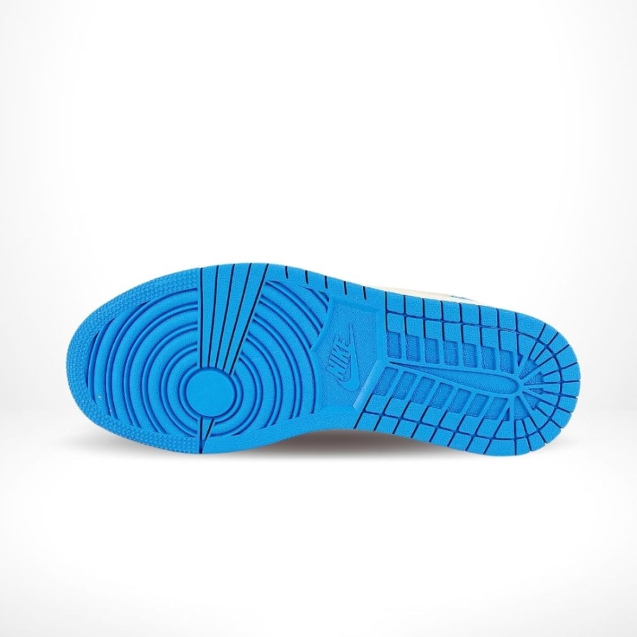 Bottom view of the Air Jordan 1