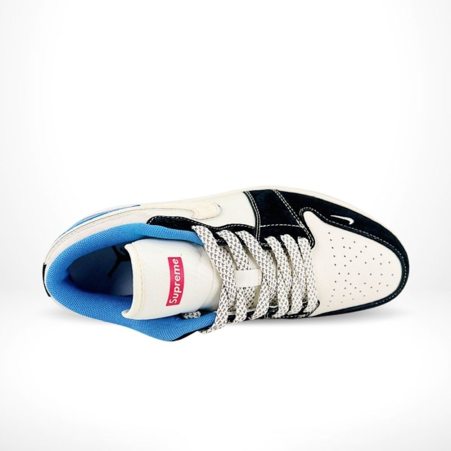 Top-down view of the Air Jordan 1