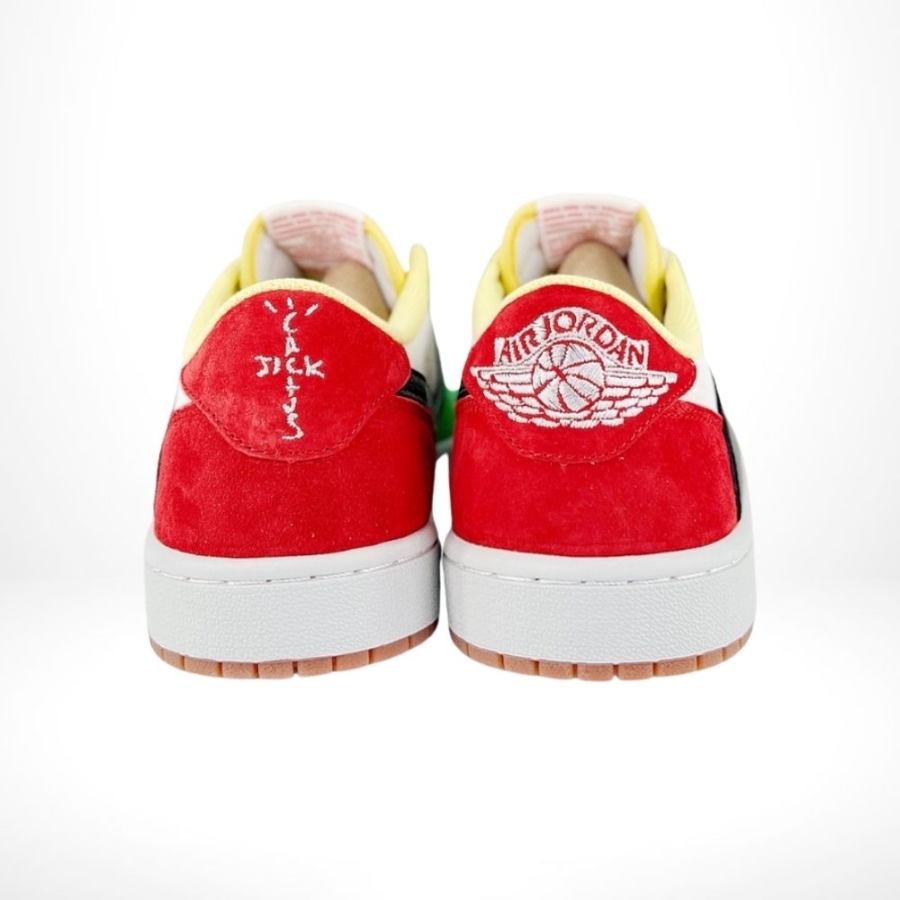Rear view of the Air Jordan 1