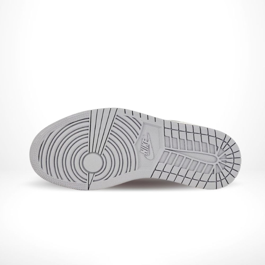 Bottom view of the Air Jordan 1